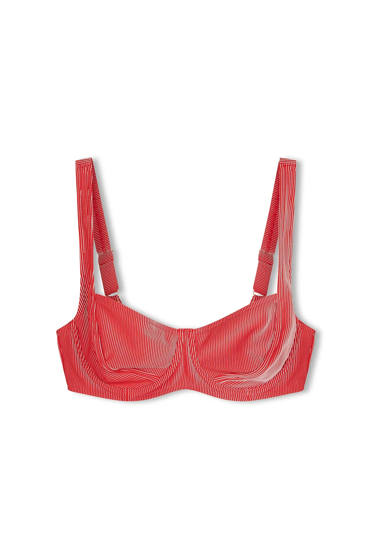 Signature Stripe Bra Cup - Chilli Red sold by Zulu and Zephyr product image thumbnail 5