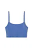 Stripe Rib Singlet - Dolphin Blue sold by Zulu and Zephyr