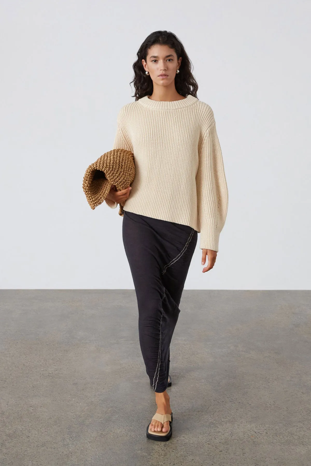 Contrast Knit Dress - Black sold by Zulu and Zephyr product image thumbnail 5