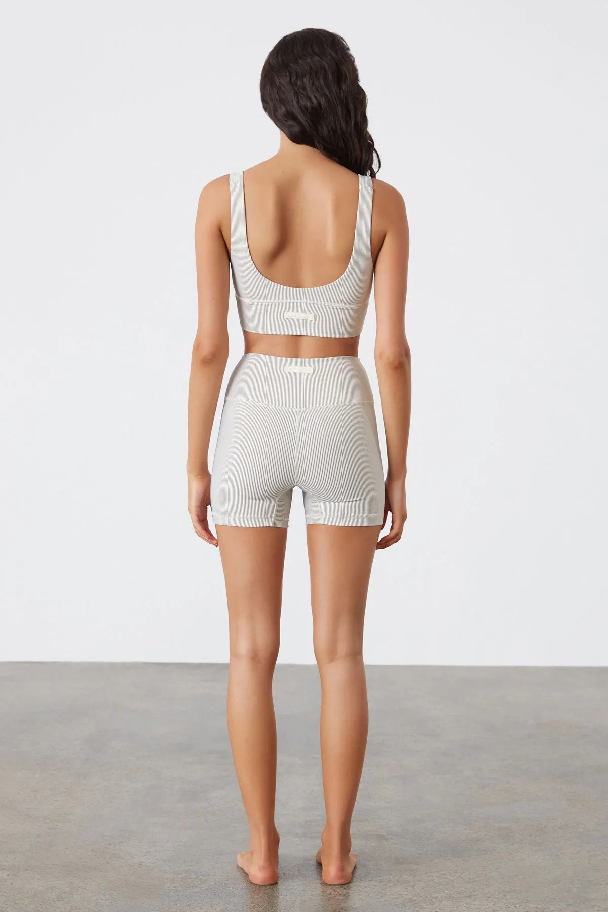 Stripe Rib Short - Coconut sold by Zulu and Zephyr product image thumbnail 4