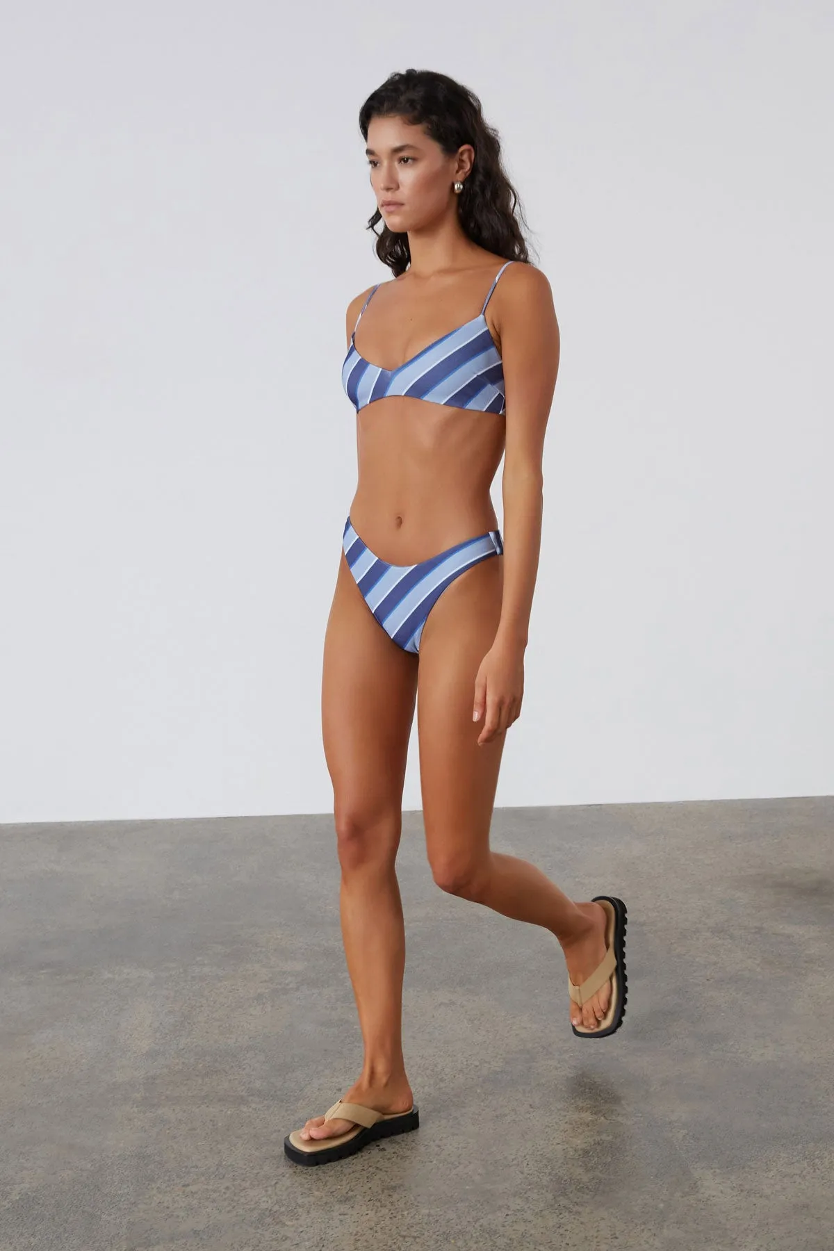 Horizon Stripe Textured Curve Brief sold by Zulu and Zephyr product image thumbnail 5