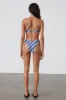 Horizon Stripe Textured Curve Brief sold by Zulu and Zephyr