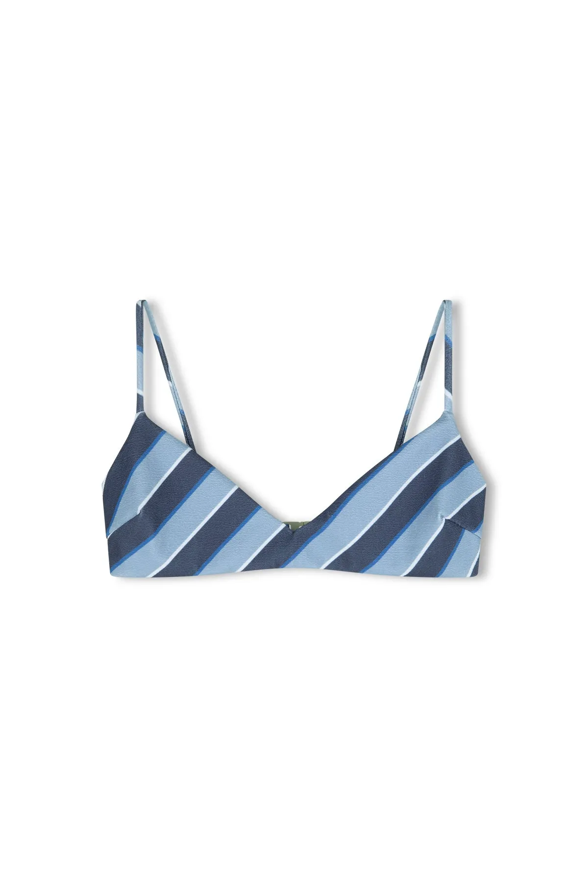 Horizon Stripe Textured Bralette sold by Zulu and Zephyr product image thumbnail 2