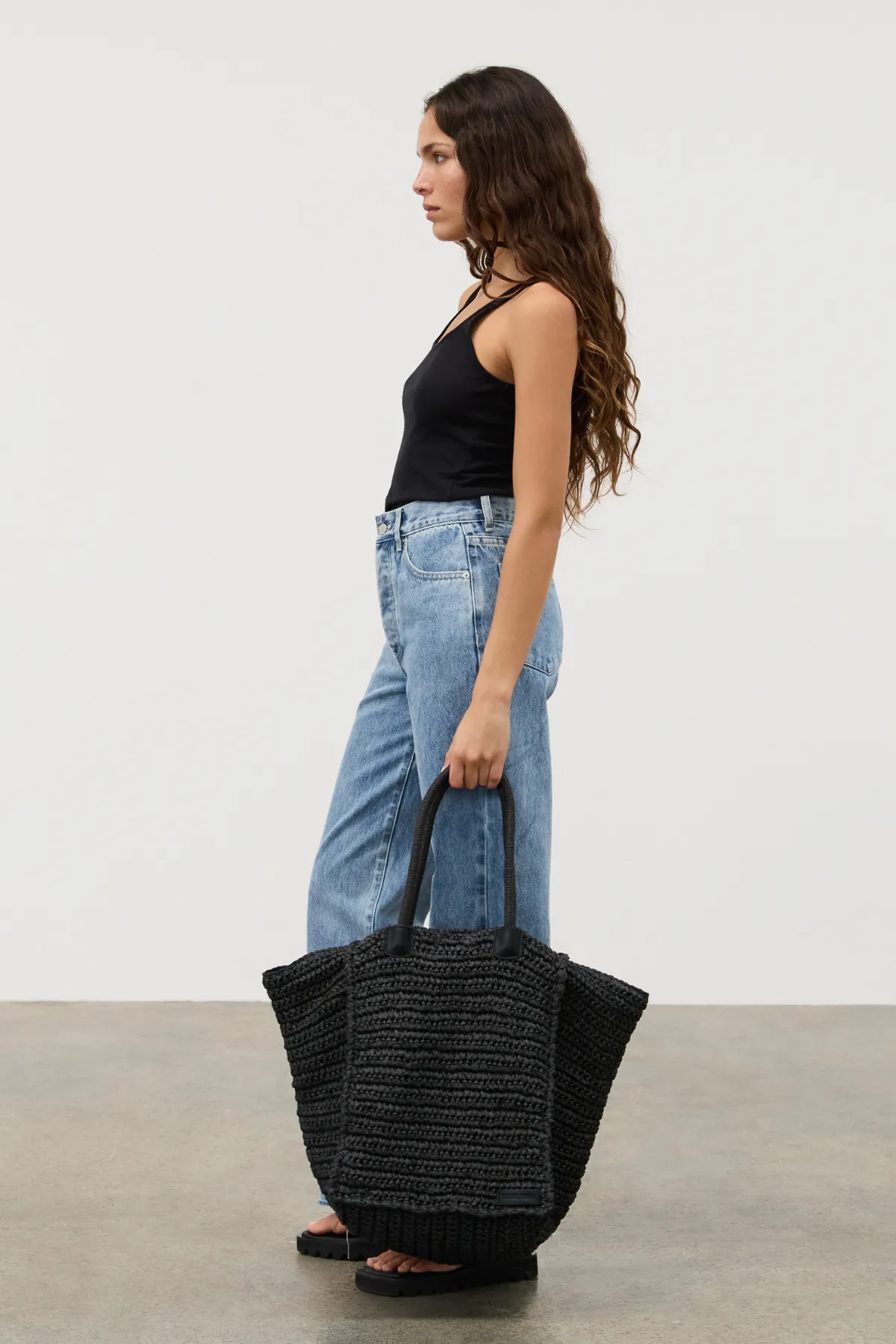 Square Straw Bag sold by Zulu and Zephyr product image thumbnail 3