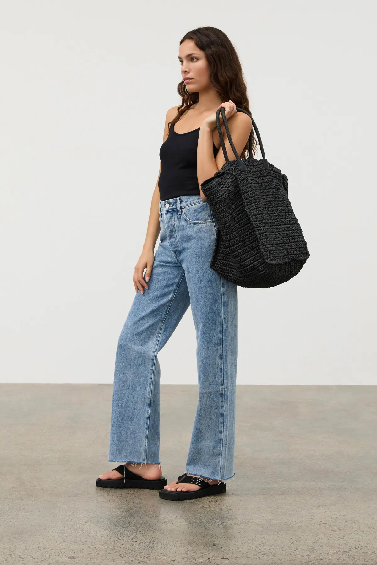 Square Straw Bag sold by Zulu and Zephyr product image thumbnail 4