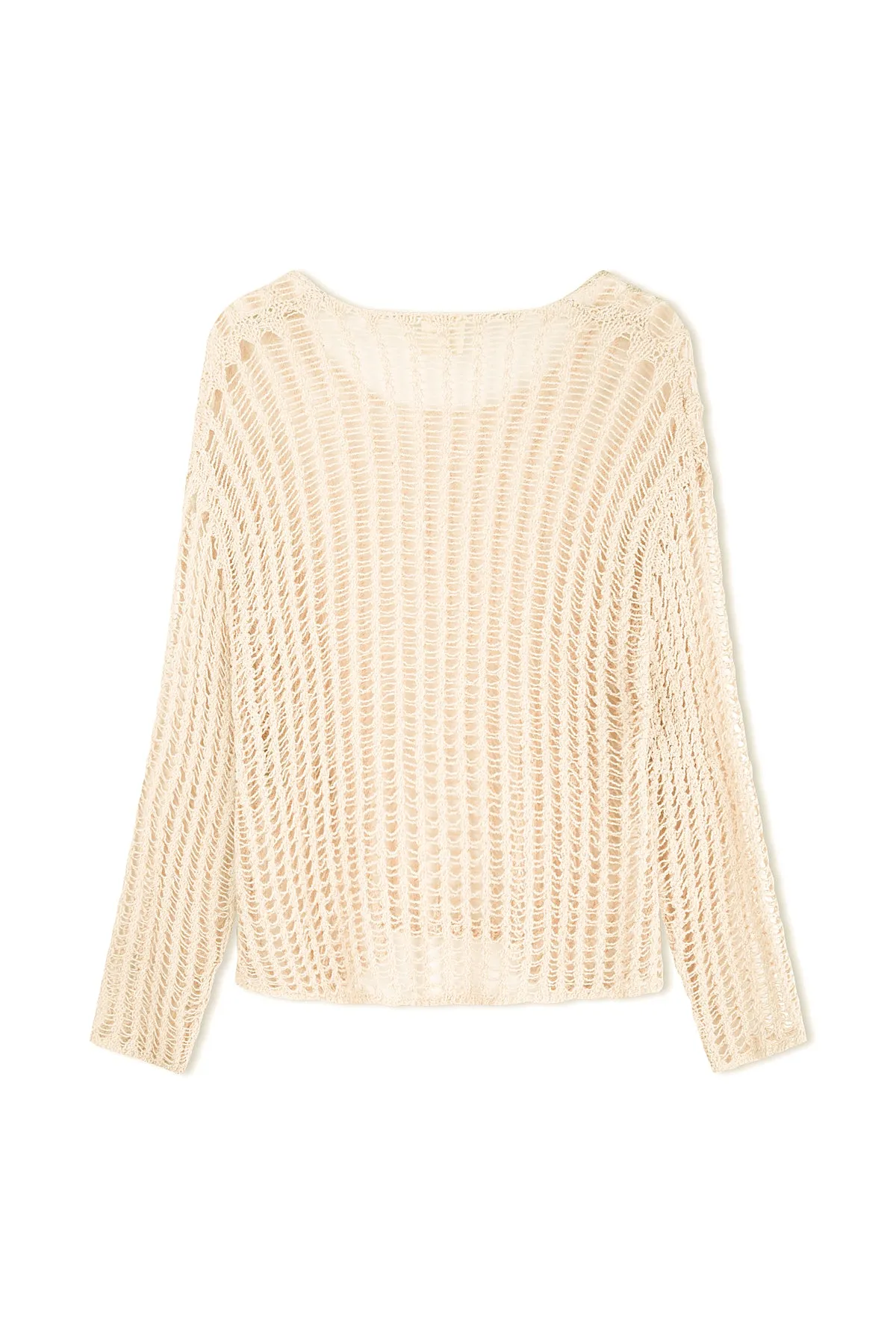 Natural Lattice Knit Jumper sold by Zulu and Zephyr product image thumbnail 4