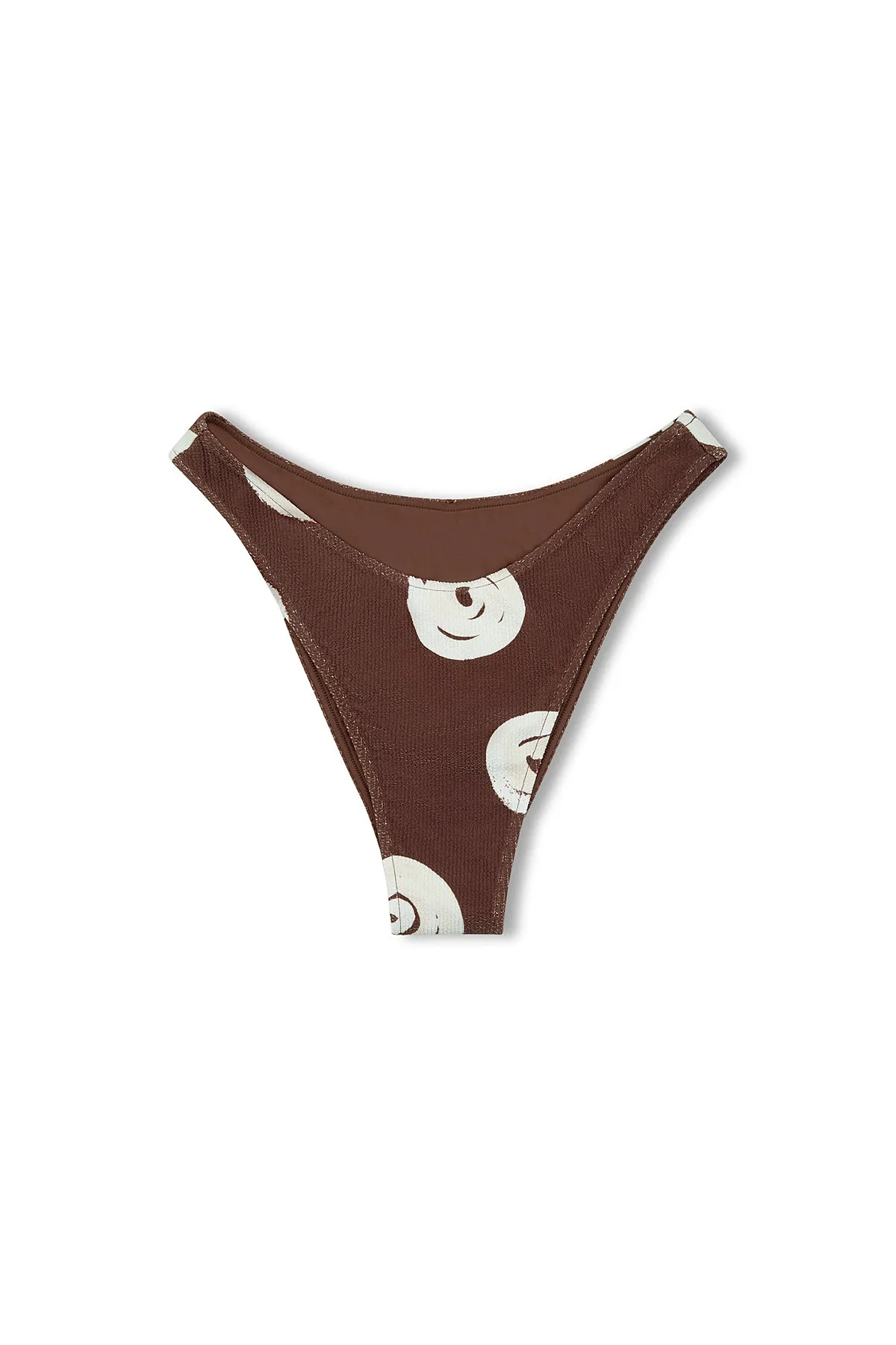 Cocoa Swirl Textured Curve Brief sold by Zulu and Zephyr product image thumbnail 4