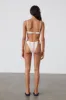 Lounger Stripe Textured Curve Brief sold by Zulu and Zephyr