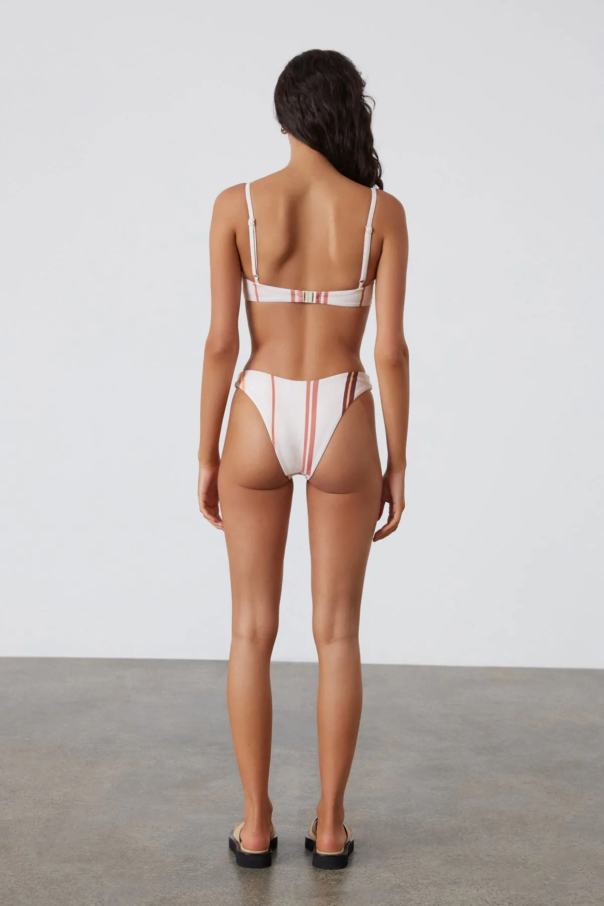 Lounger Stripe Textured Balconette Bra Cup sold by Zulu and Zephyr product image thumbnail 3