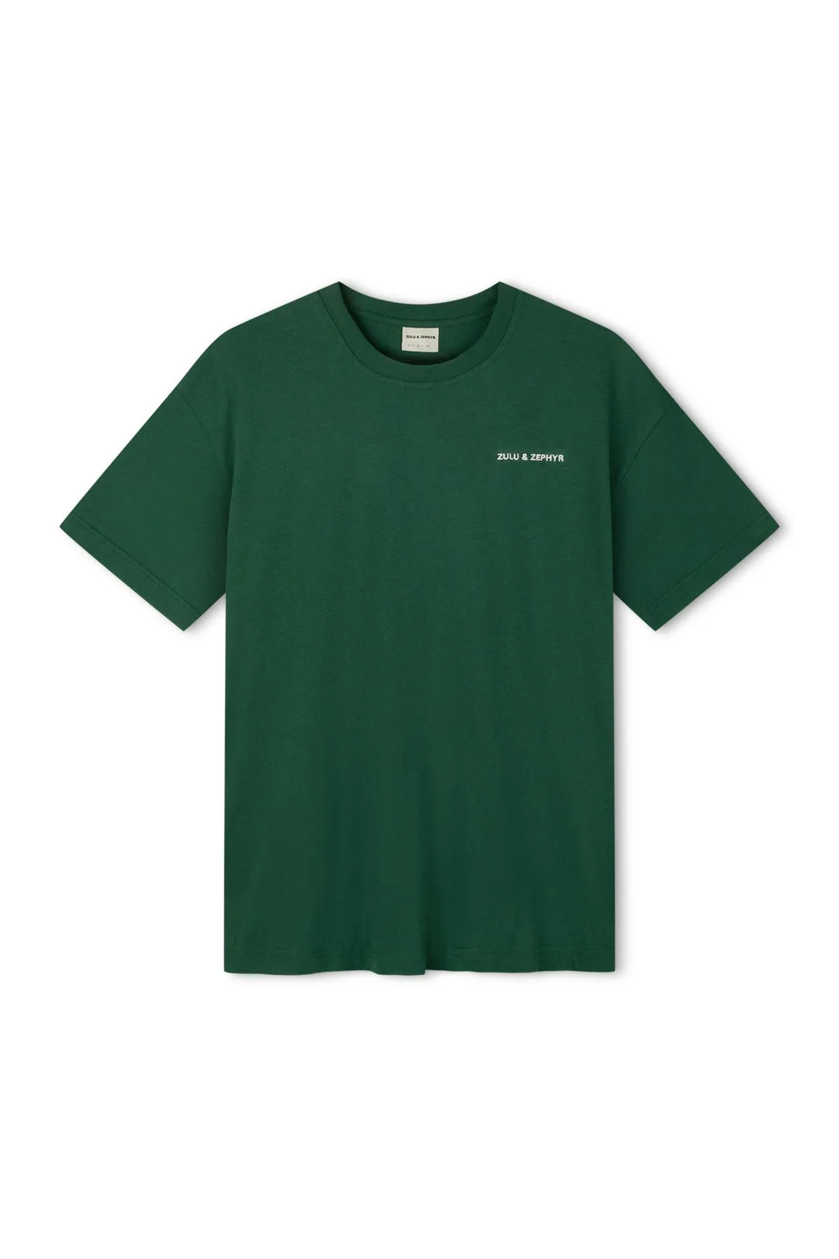 Zulu & Zephyr Logo Tee - Tallow Green sold by Zulu and Zephyr
