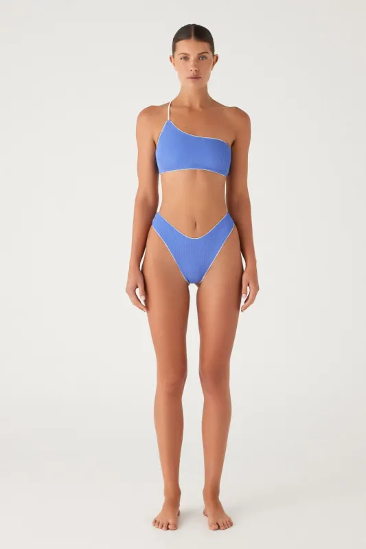 Textured Thong Brief - Sky Blue sold by Zulu and Zephyr