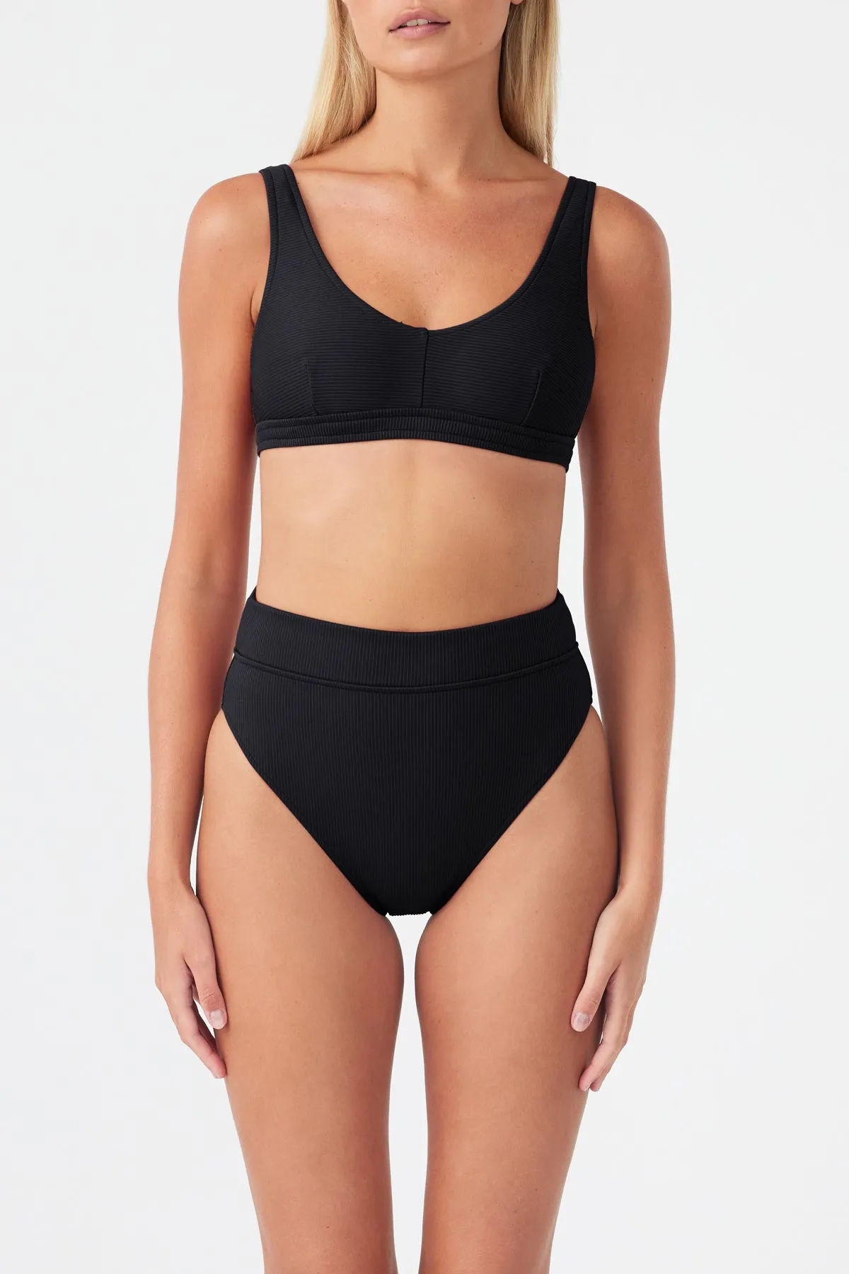 Waistband Bralette Top - Black sold by Zulu and Zephyr product image thumbnail 2