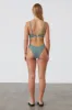 Eucalyptus Textured Curve Brief sold by Zulu and Zephyr