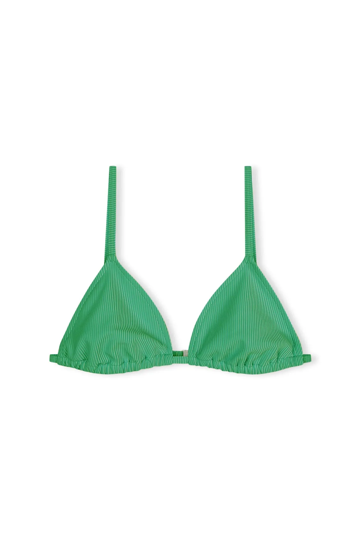 Signature Stripe Simple Triangle Top - Parrot Green sold by Zulu and Zephyr product image thumbnail 5