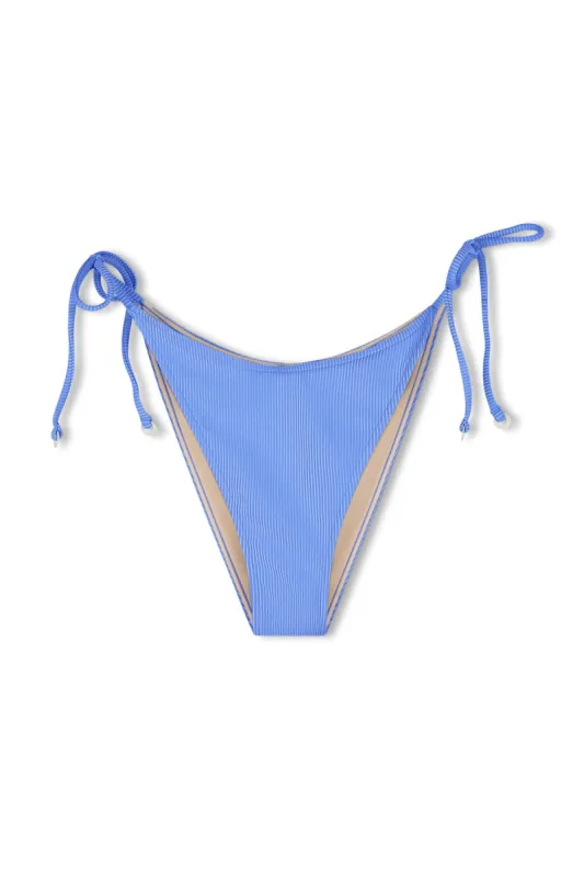 Signature Stripe Tie Brief - Dolphin Blue sold by Zulu and Zephyr