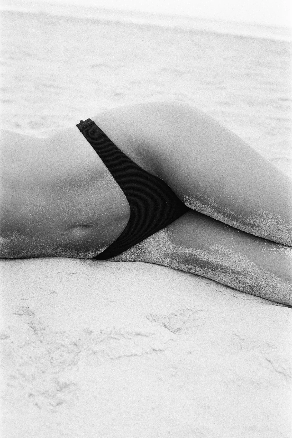 Signature Stripe Thong Brief - Black sold by Zulu and Zephyr