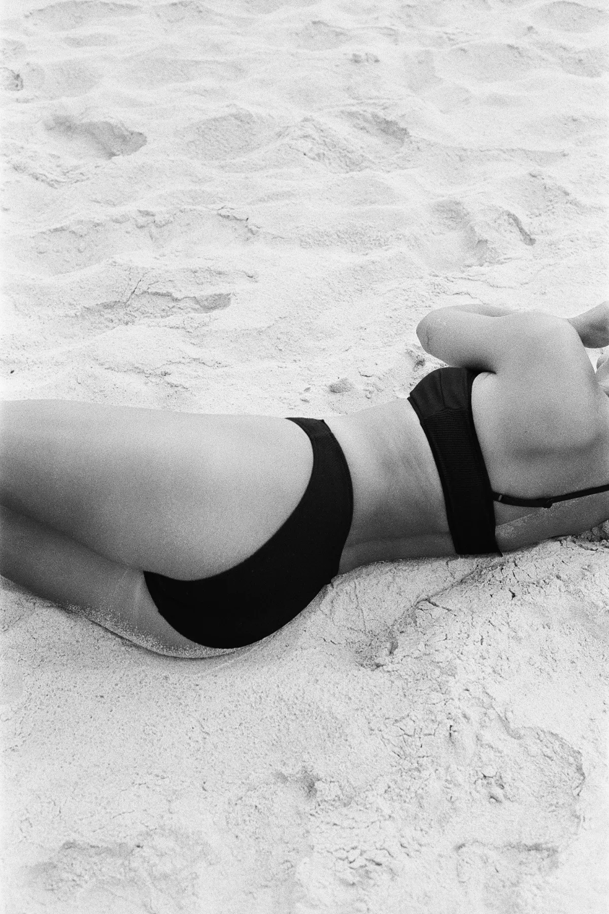 Signature Stripe One Shoulder Bralette - Black sold by Zulu and Zephyr product image thumbnail 4