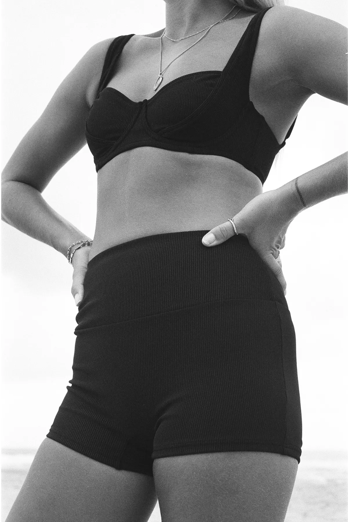 Signature Stripe Bra Cup - Black sold by Zulu and Zephyr product image thumbnail 2