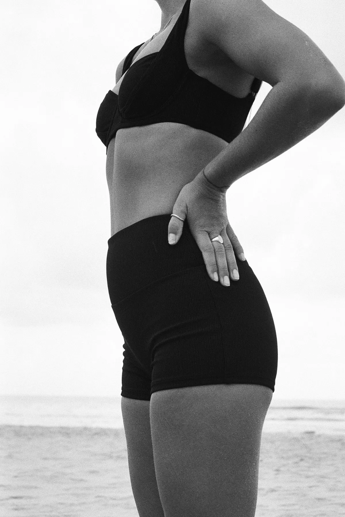 Signature Stripe Bra Cup - Black sold by Zulu and Zephyr product image thumbnail 4