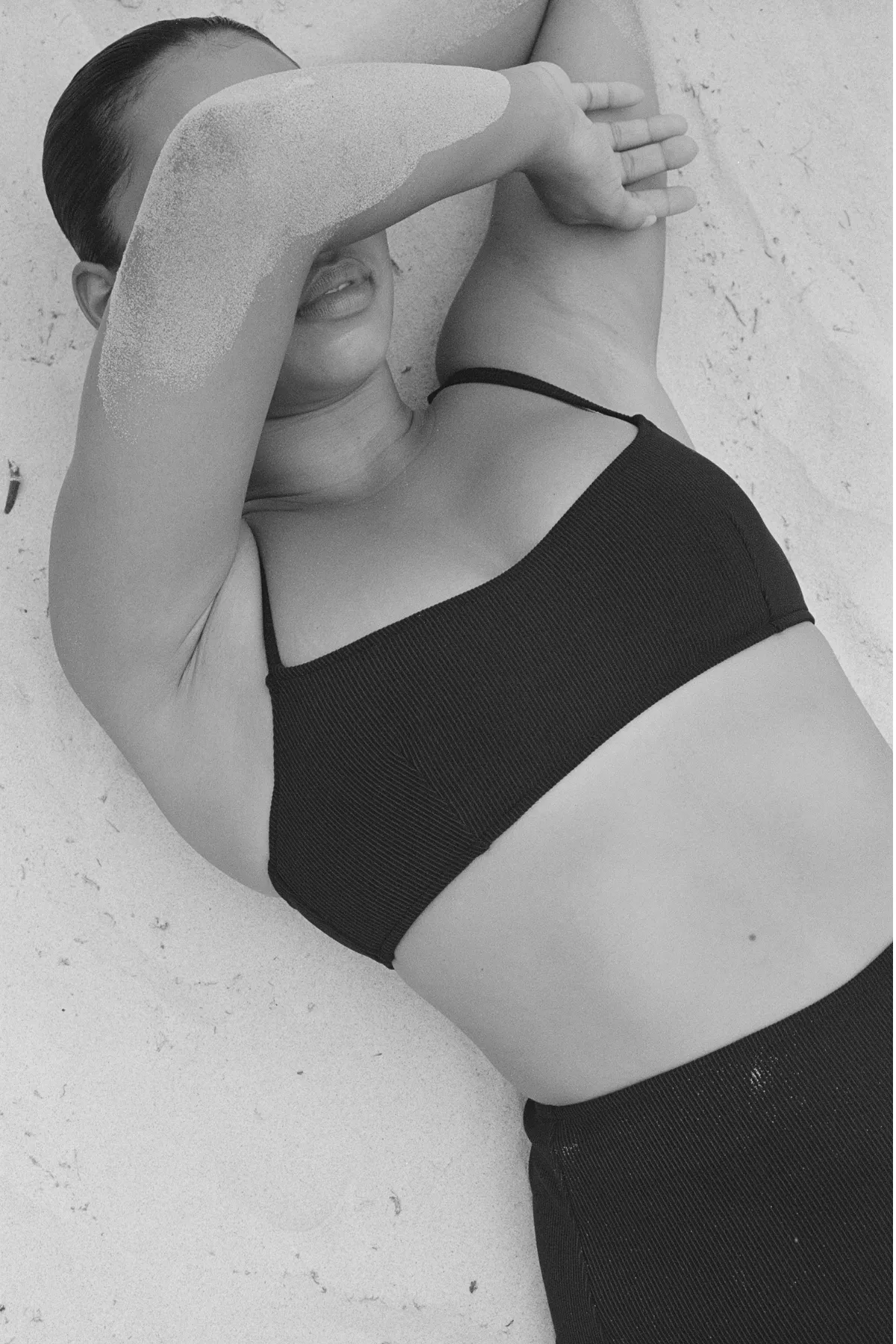 Signature Stripe Bralette Top - Black sold by Zulu and Zephyr product image thumbnail 3