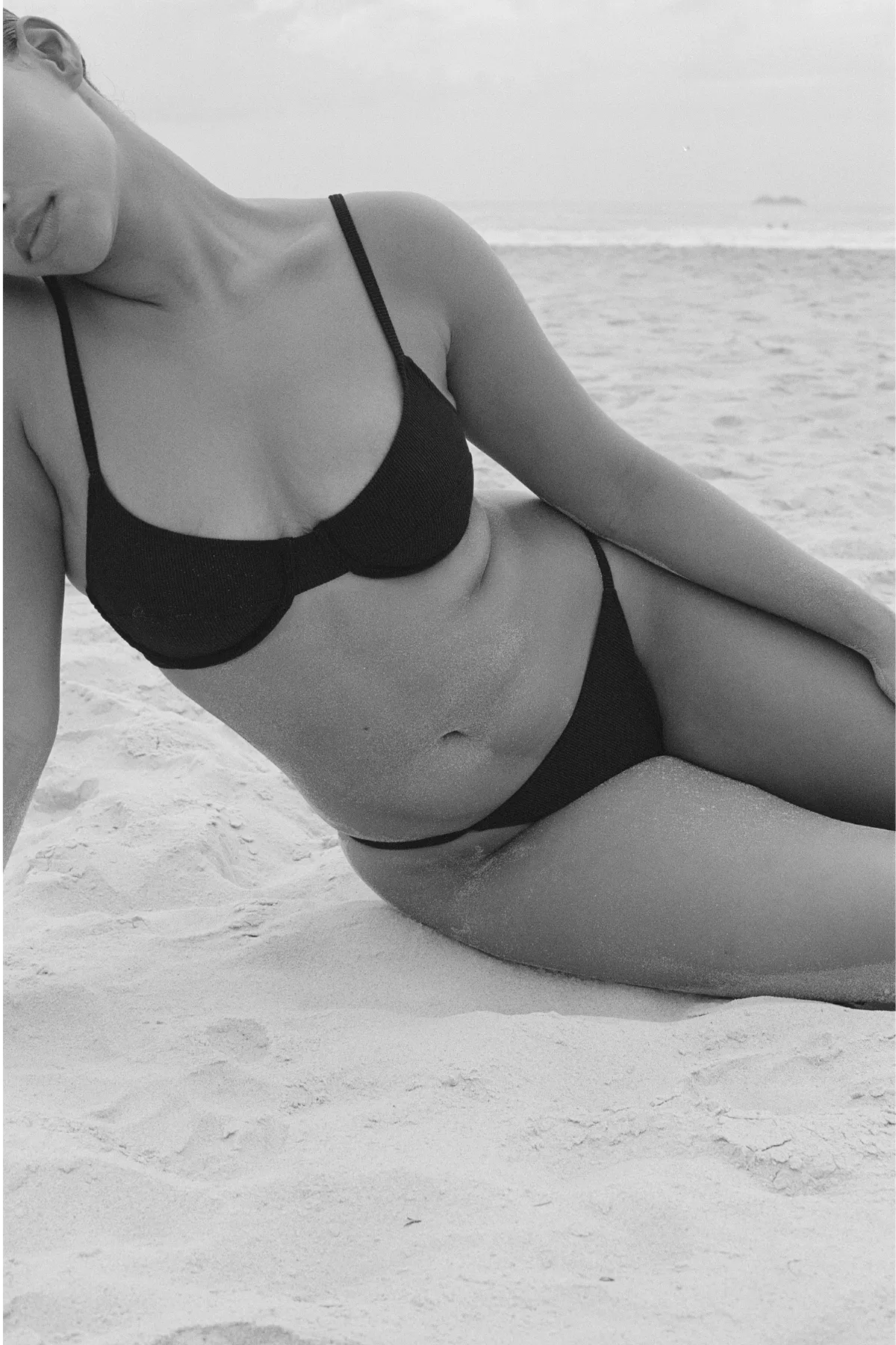 Signature Stripe Balconette Bra Cup Top - Black sold by Zulu and Zephyr product image thumbnail 3