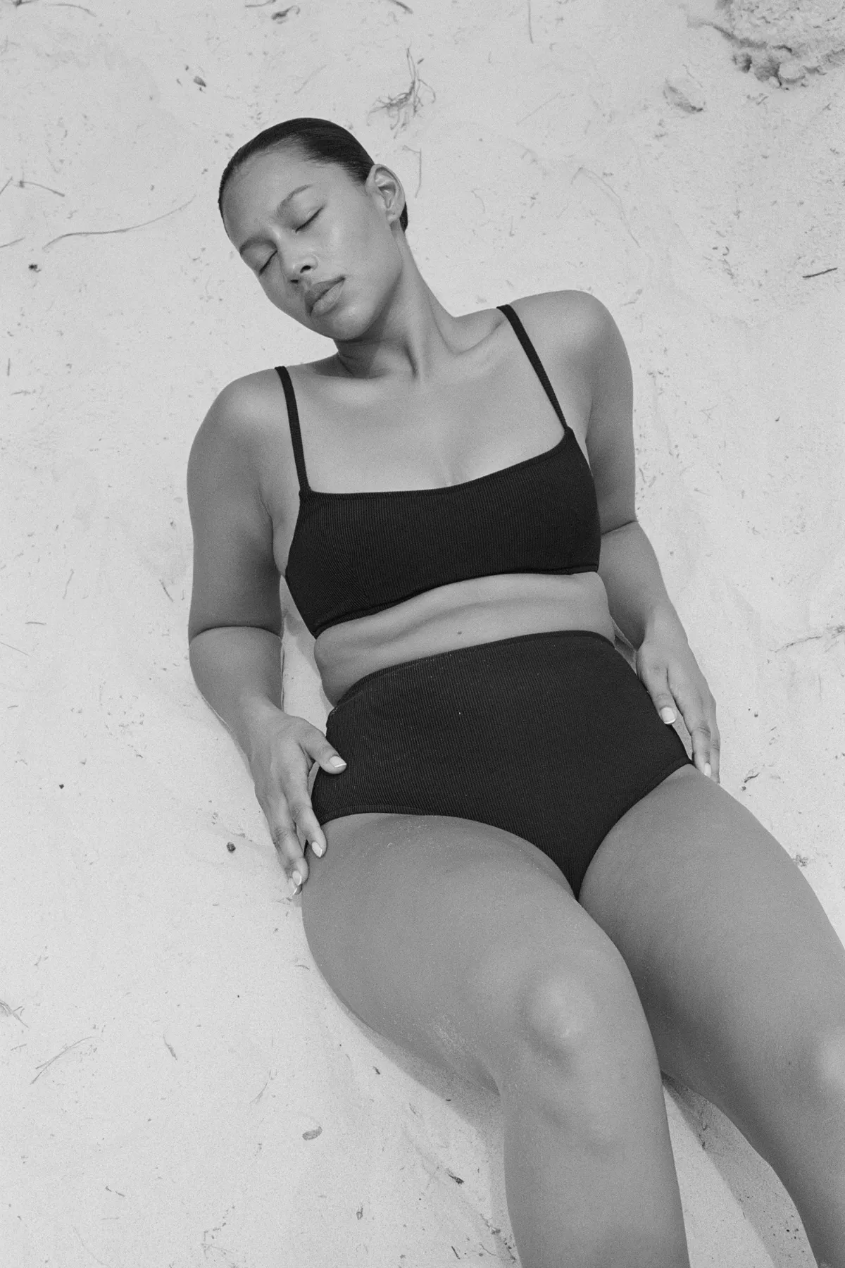 Signature Stripe High Full Brief - Black sold by Zulu and Zephyr product image thumbnail 3