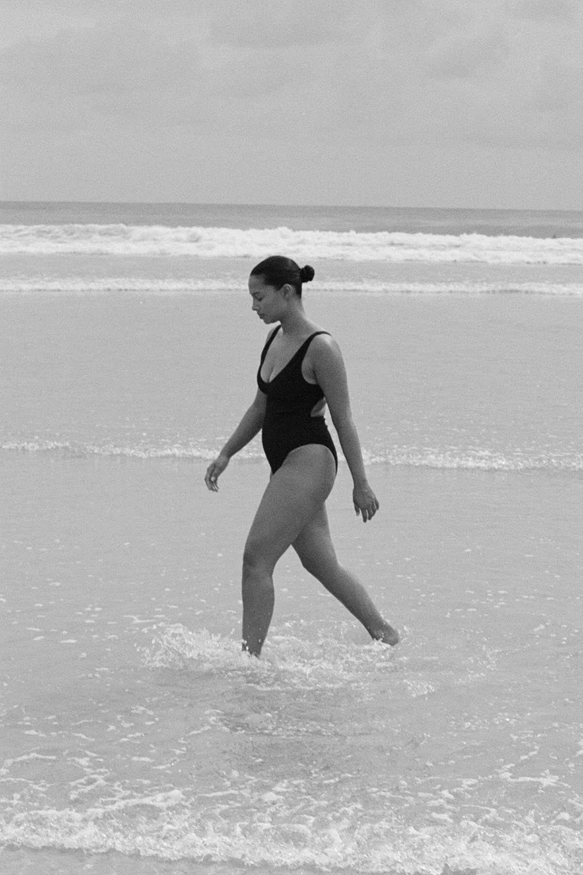 Signature Stripe Bikini One Piece - Black sold by Zulu and Zephyr product image thumbnail 5