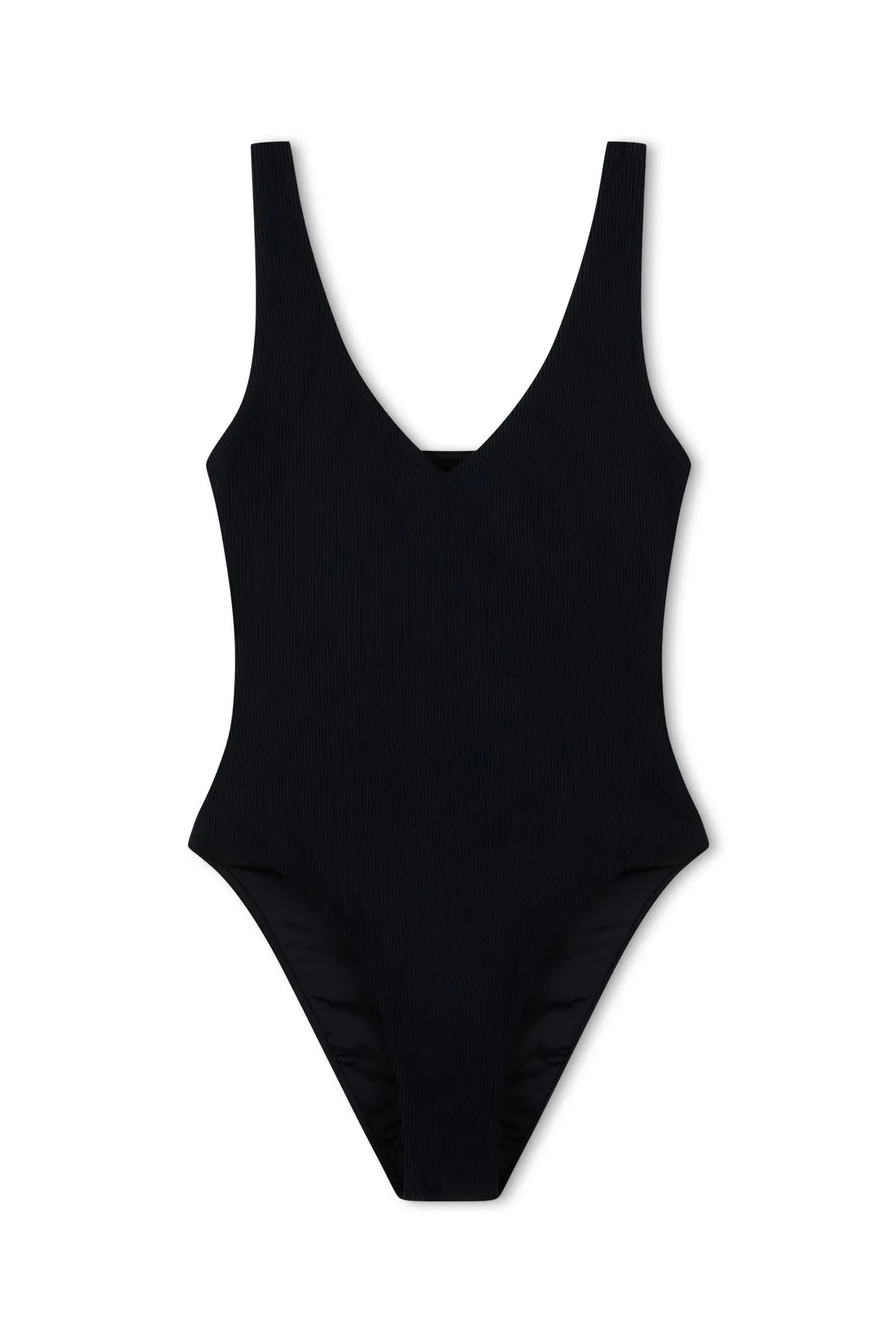 Signature Stripe Bikini One Piece - Black sold by Zulu and Zephyr