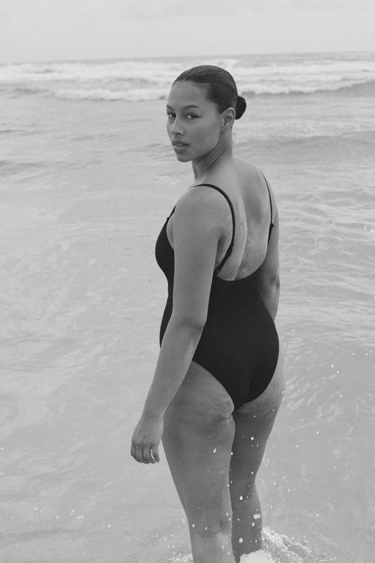 Signature Stripe Simple One Piece - Black sold by Zulu and Zephyr product image thumbnail 3