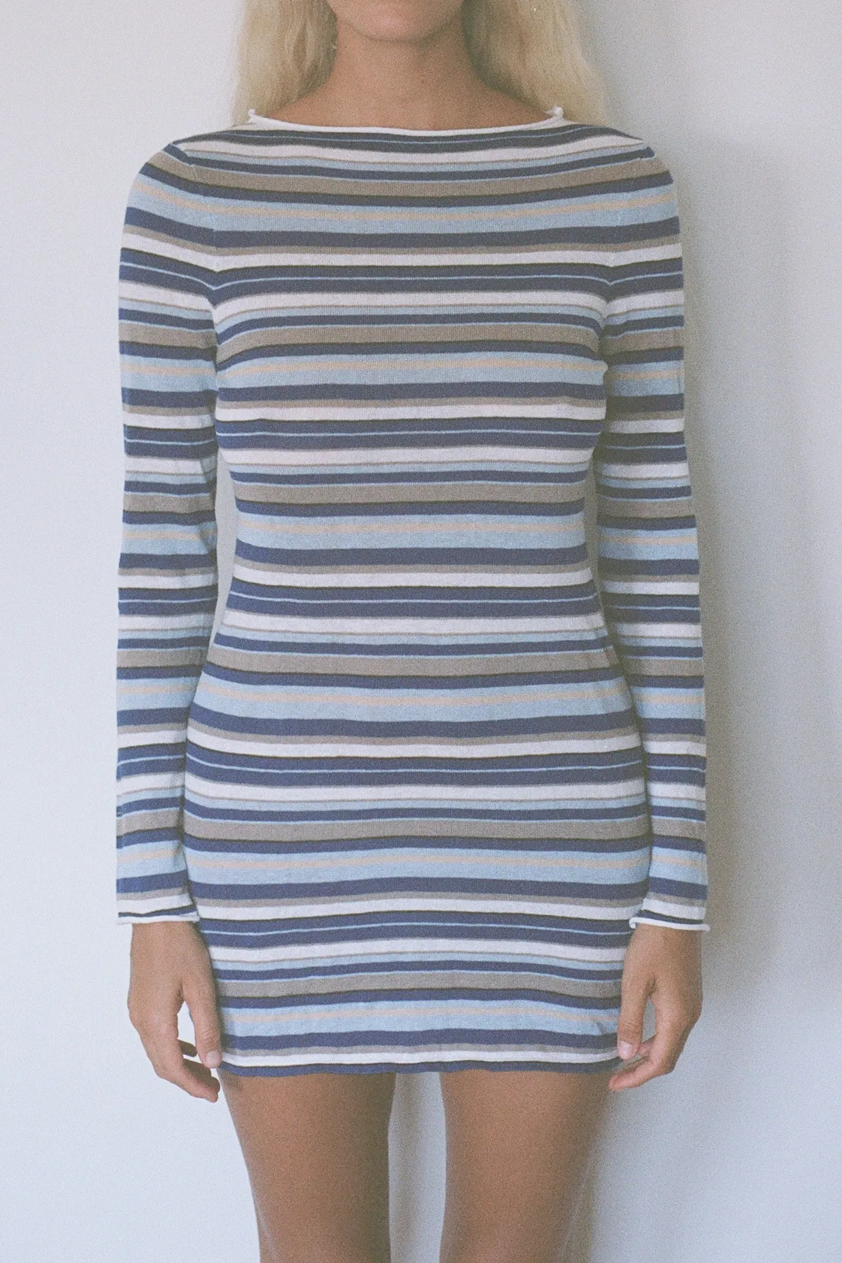 Ocean Retro Stripe Knit Dress | Parallel Ocean Retro Stripe Knit Dress | Parallel