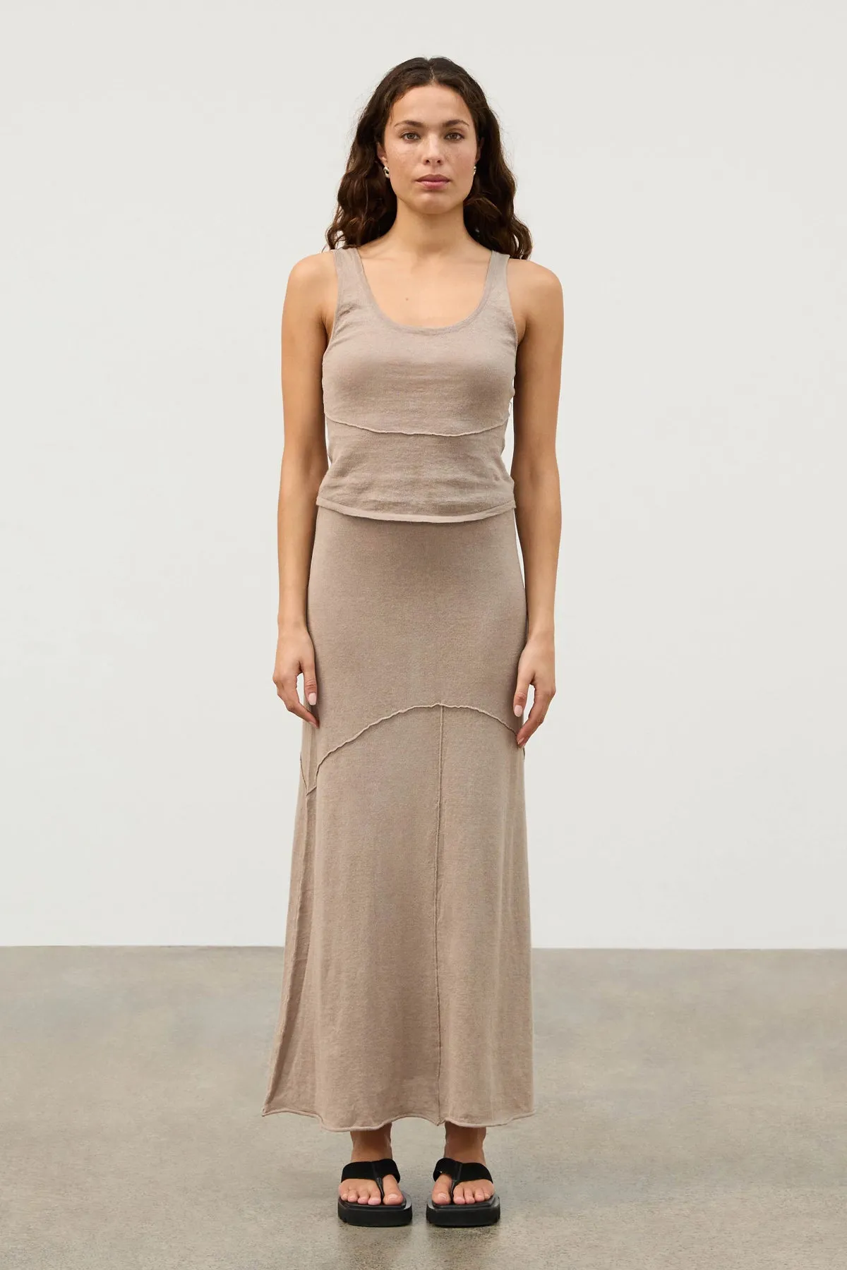 Husk Panelled Knit Tank sold by Zulu and Zephyr