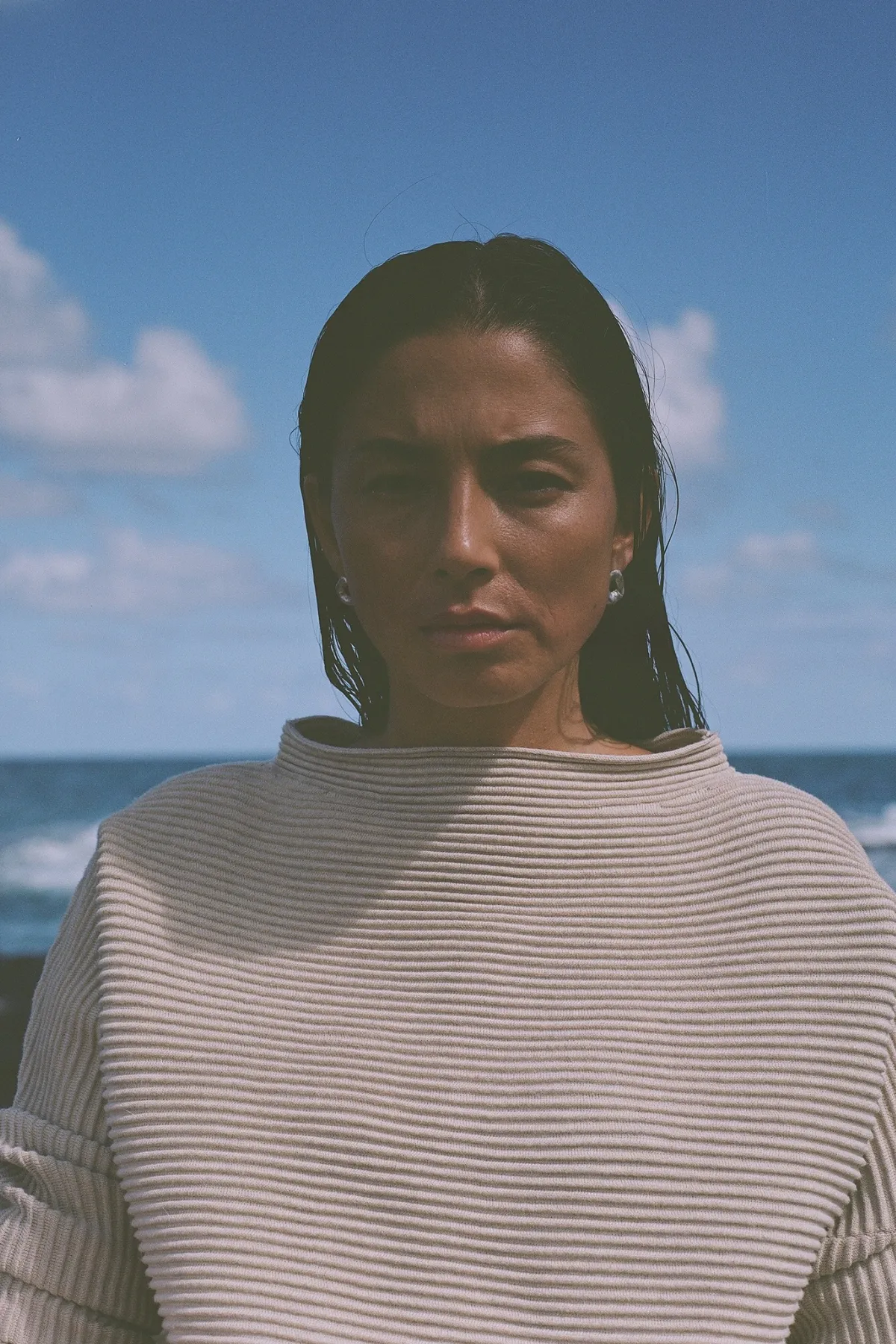 Natural Textured Knit Jumper sold by Zulu and Zephyr product image thumbnail 3