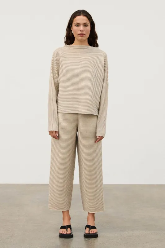 Natural Textured Knit Jumper sold by Zulu and Zephyr