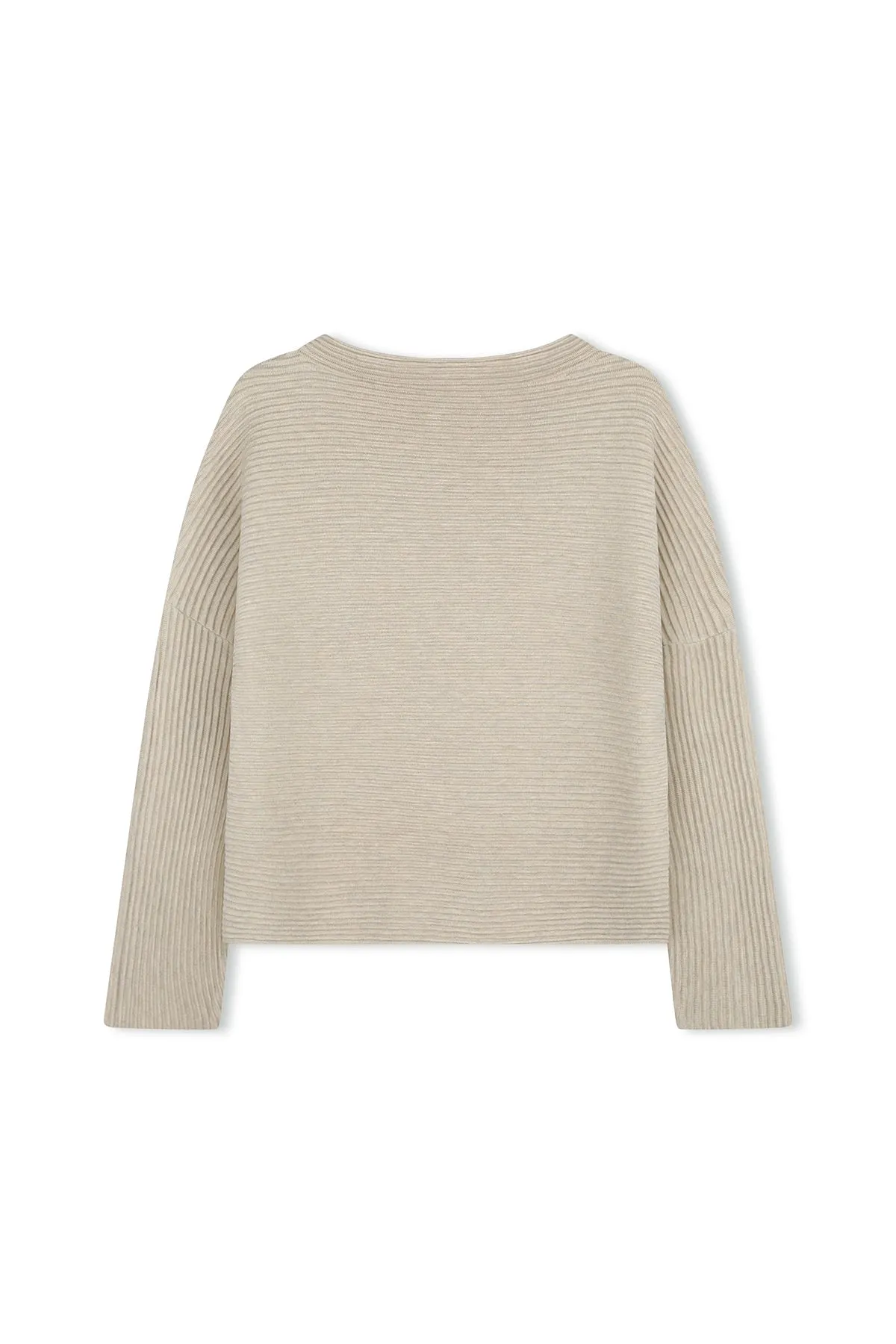 Natural Textured Knit Jumper sold by Zulu and Zephyr product image thumbnail 2