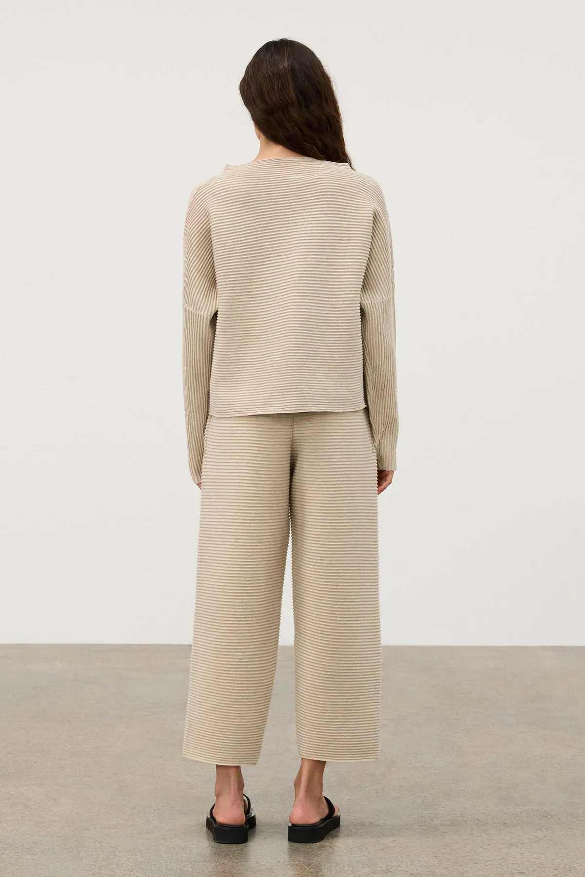 Natural Textured Knit Jumper sold by Zulu and Zephyr product image thumbnail 5