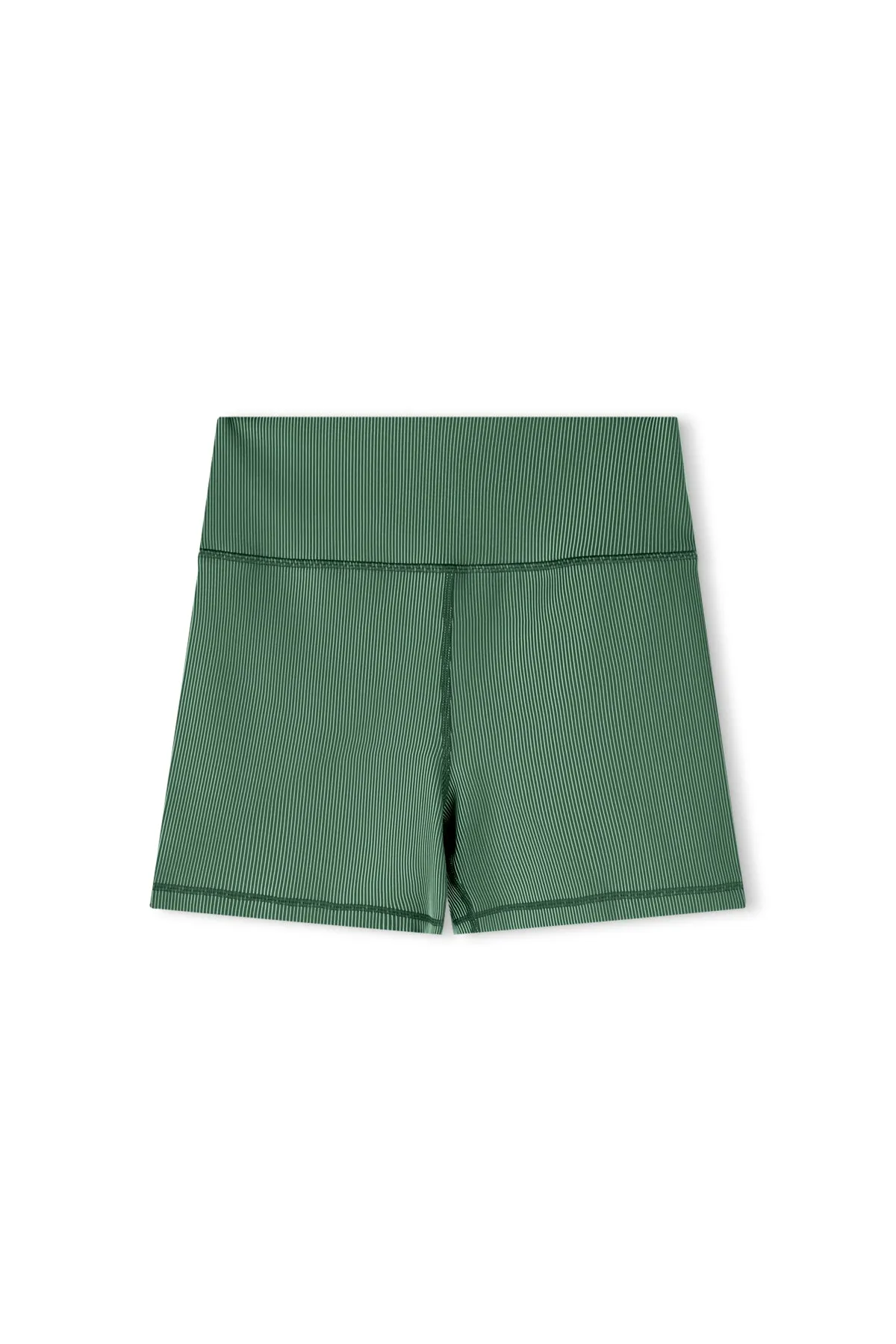 Stripe Rib 4 inch Bike Short - Tallow Green sold by Zulu and Zephyr product image thumbnail 2