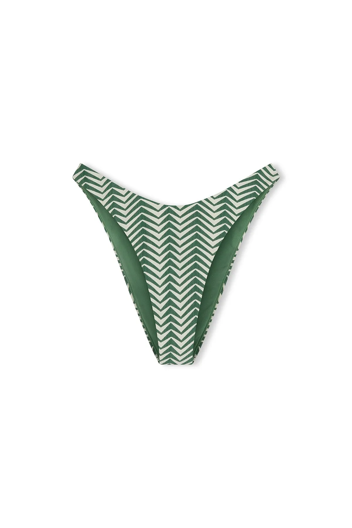 Green Zig Zag Curve Brief sold by Zulu and Zephyr product image thumbnail 5