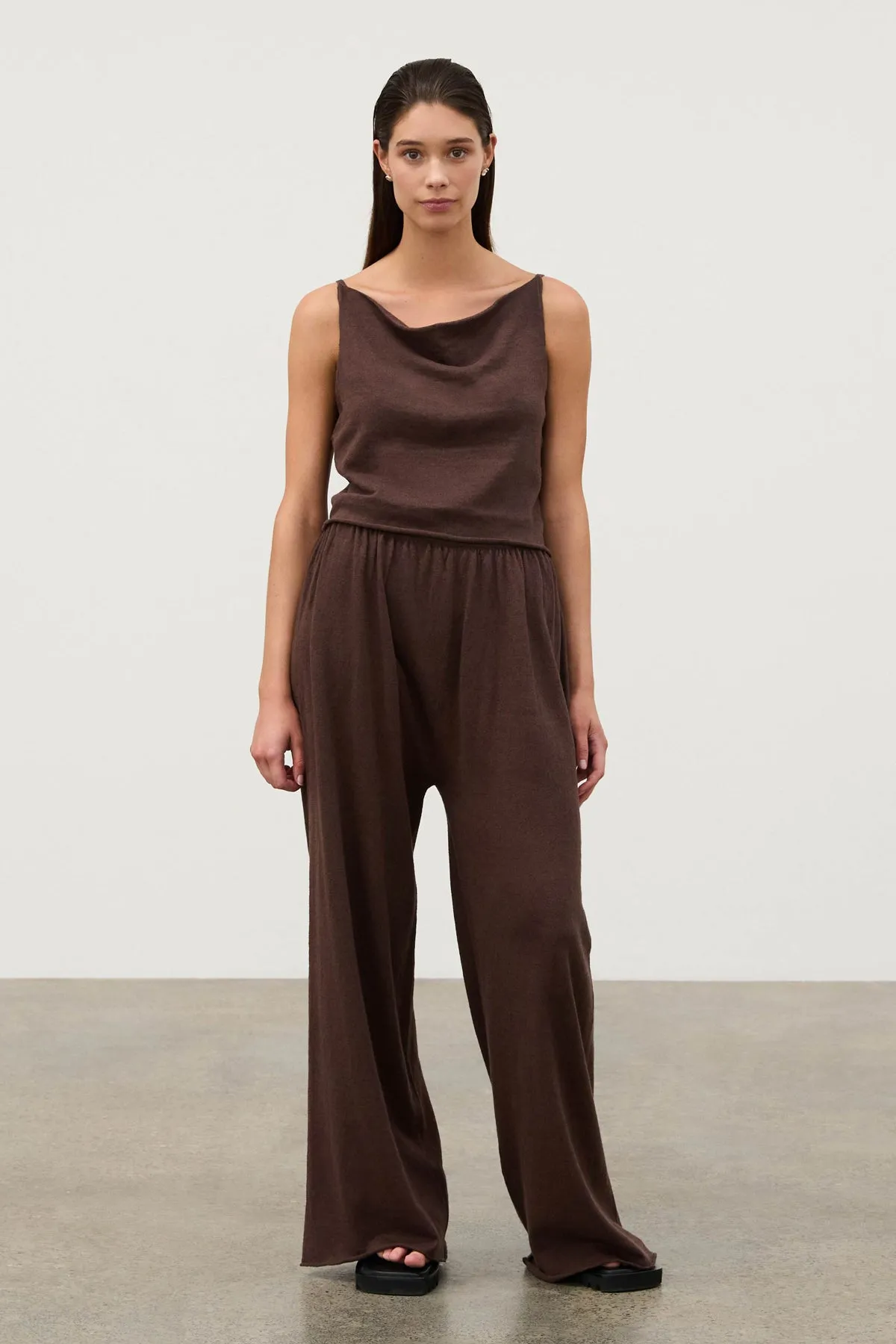 Cocoa Cotton Blend Knit Pant sold by Zulu and Zephyr product image thumbnail 3