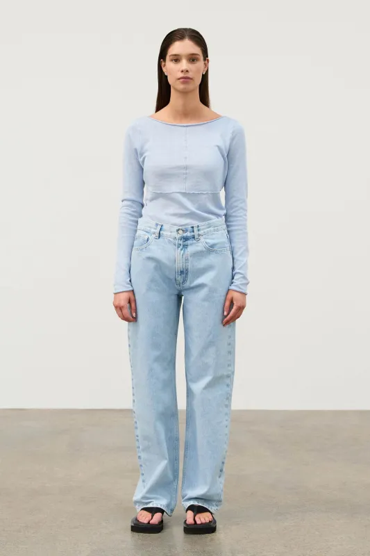 Mid Rise Jean - Light Wash sold by Zulu and Zephyr