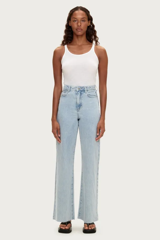 Relaxed Straight Jean - Light Wash sold by Zulu and Zephyr
