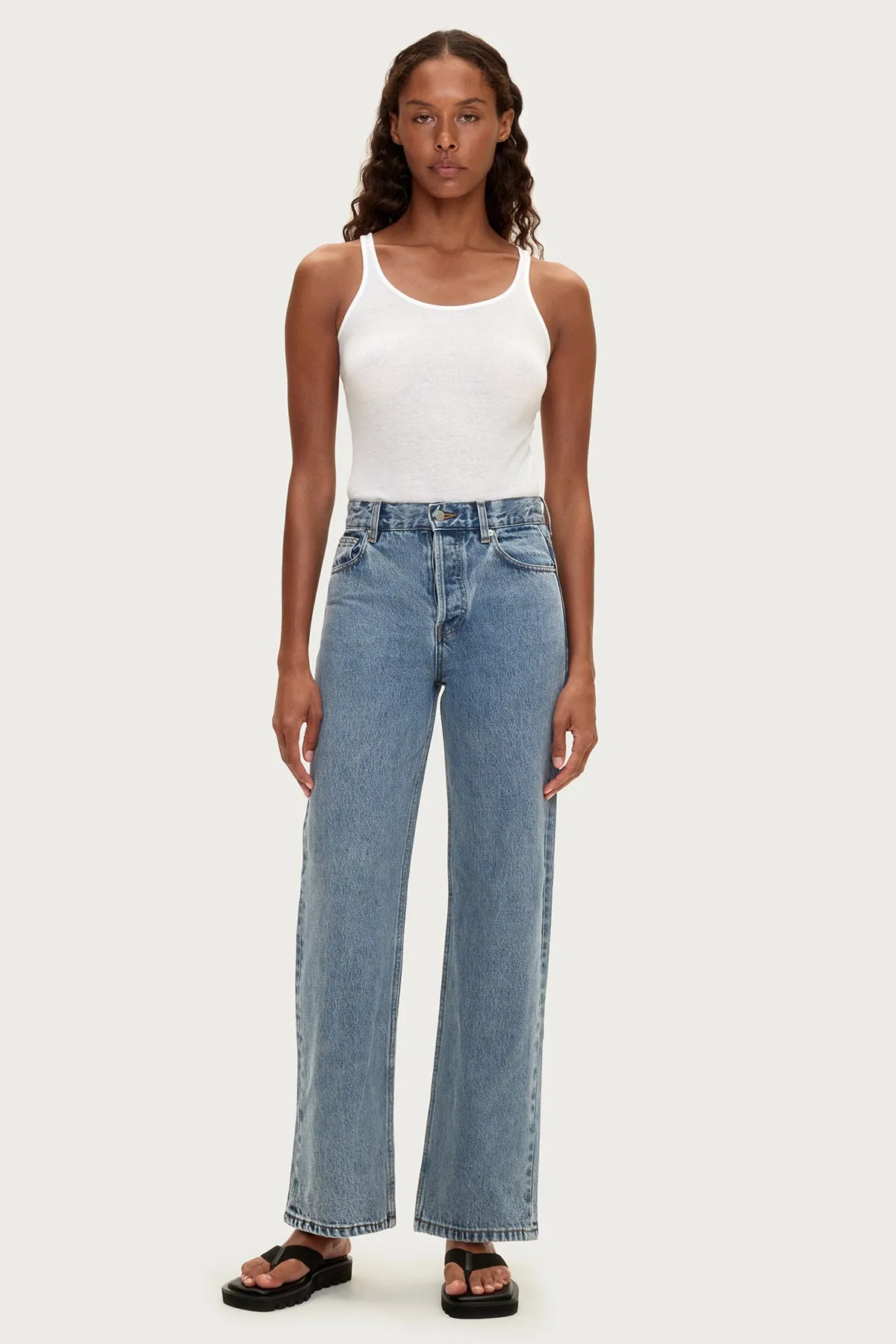 Mid Rise Jean - Wash Blue sold by Zulu and Zephyr product image thumbnail 2