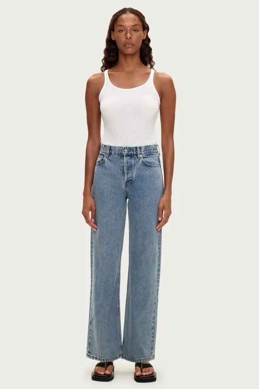 Mid Rise Jean - Wash Blue sold by Zulu and Zephyr