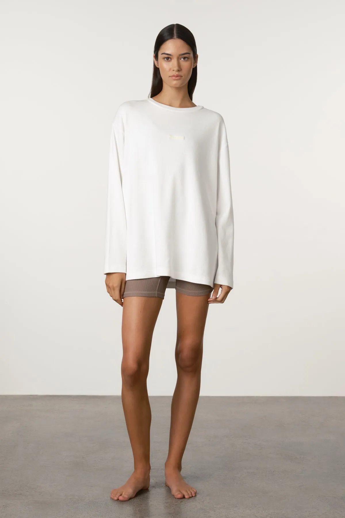 Waffle Long Sleeve Sport Tee - White sold by Zulu and Zephyr product image thumbnail 2