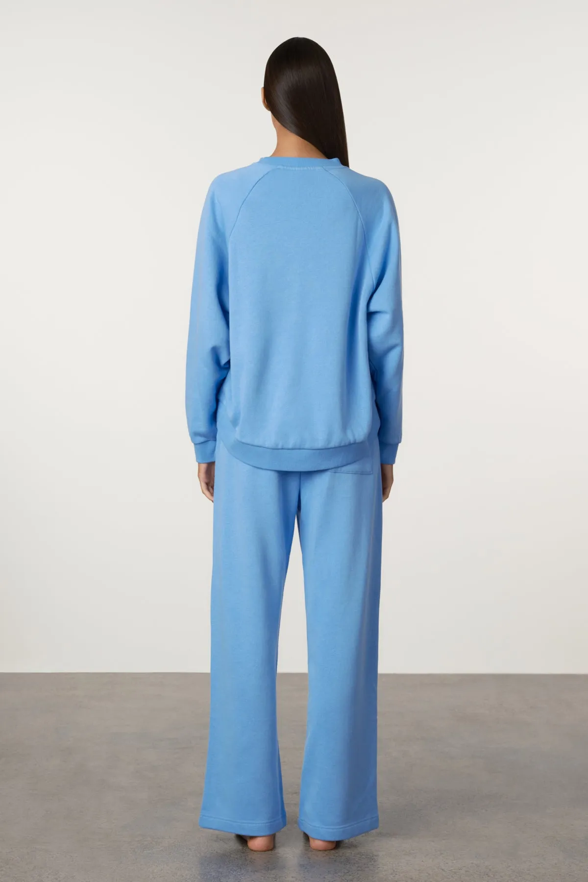 Raglan Sport Sweatshirt - Ocean Blue sold by Zulu and Zephyr product image thumbnail 3