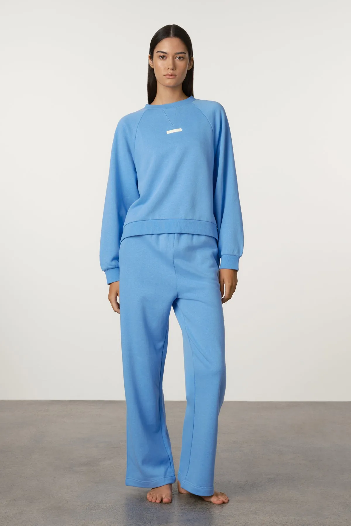 Raglan Sport Sweatshirt - Ocean Blue sold by Zulu and Zephyr product image thumbnail 2