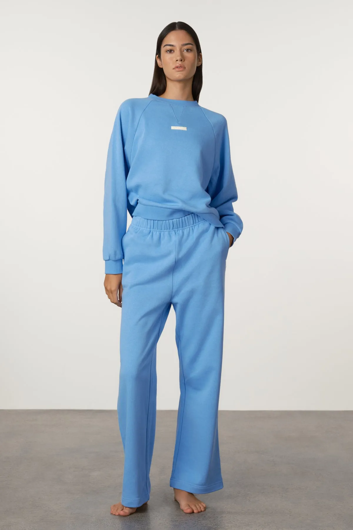 Raglan Sport Sweatshirt - Ocean Blue sold by Zulu and Zephyr product image thumbnail 4