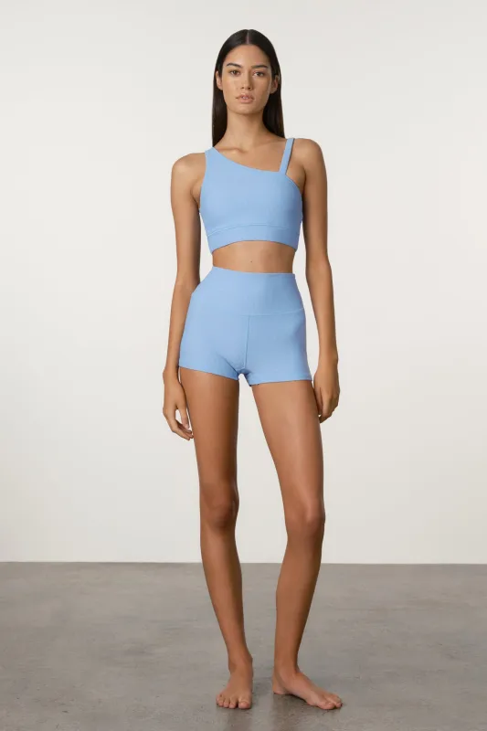 Waffle 2 Inch Bike Short - Ocean Blue sold by Zulu and Zephyr