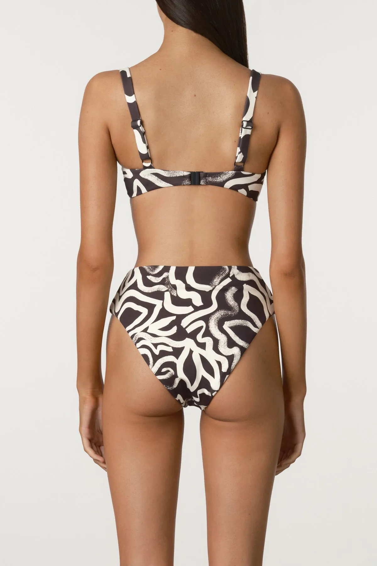 Paint Flower Waisted Full Brief sold by Zulu and Zephyr product image thumbnail 5