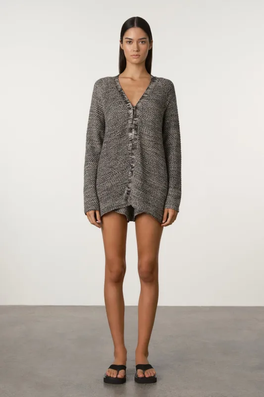 Black Marle Knit Cardigan sold by Zulu and Zephyr