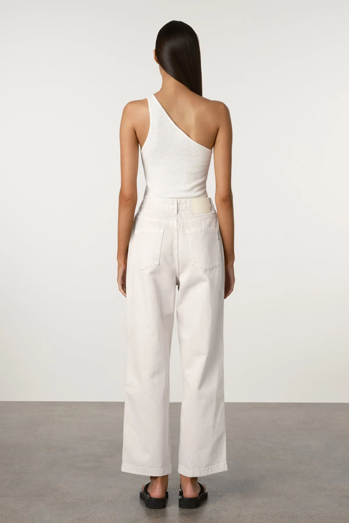 White Textured Knit Top sold by Zulu and Zephyr product image thumbnail 3